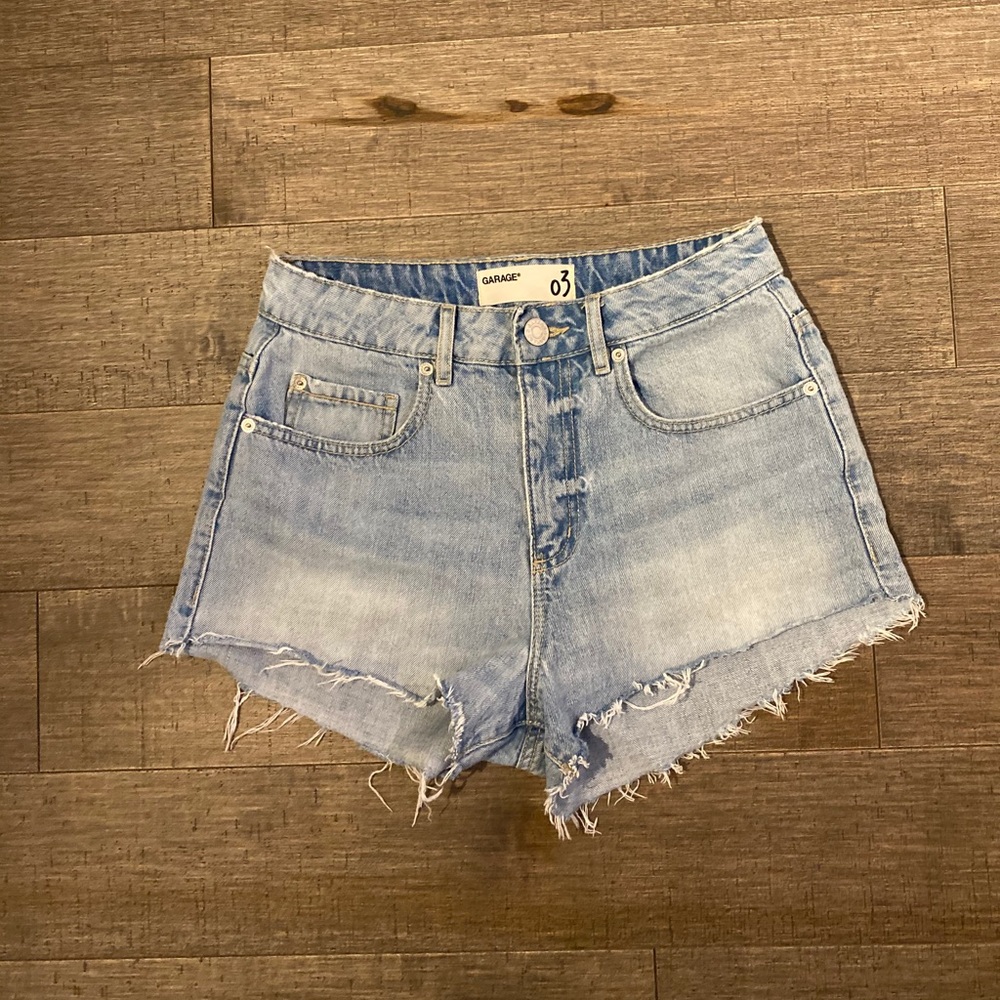 Denim festival shorts